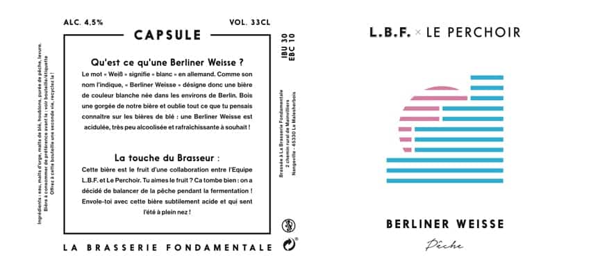 Etiquette de bière personnalisée Gabin
