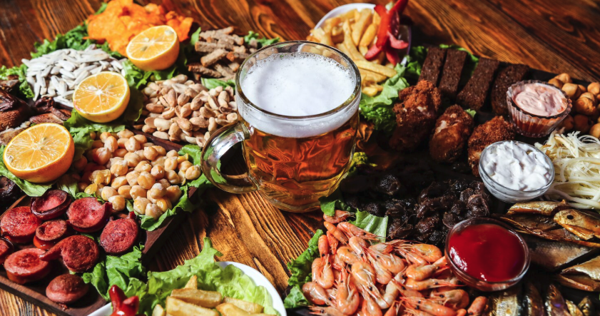 accords mets et bière